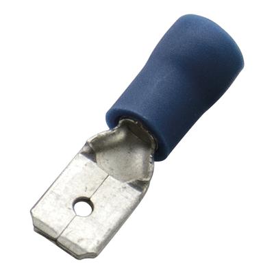 Csúszósaru kék szigetelt 1,5-2,5 / 4,8x0,8 PVC