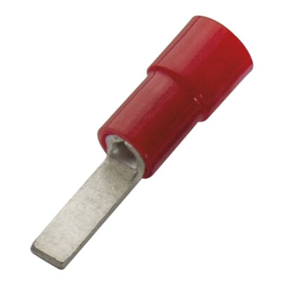 Haupa lapos csapok DIN 46231, 0,5 - 1,0 mm2, piros - választható méret