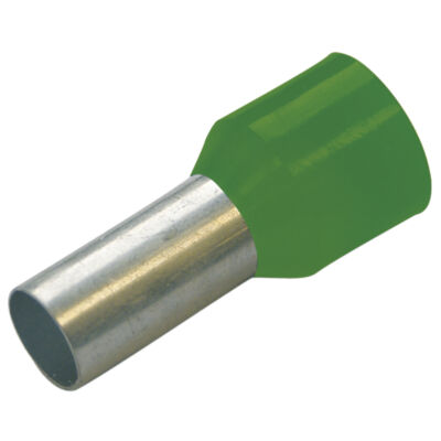 Haupa érvéghüvely színsorozat I (francia), zöld, 0,34 mm / 6 mm - 500 db / cs 