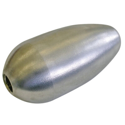 Haupa vezető görgő alumíniumból, hossz 80 mm, M12, Ø 40