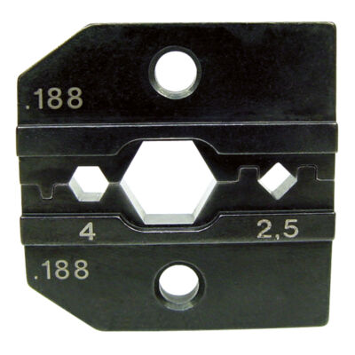Haupa présbetétek "Huber & Suhner" kontaktusokhoz, 2.5 + 4 mm2