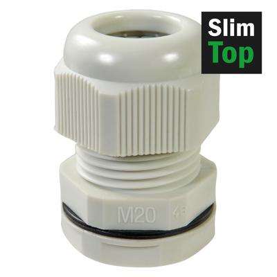 Haupa SlimTop tömszelence IP68, szürke,M40, kulcstáv 46, 5 db / cs | 250148