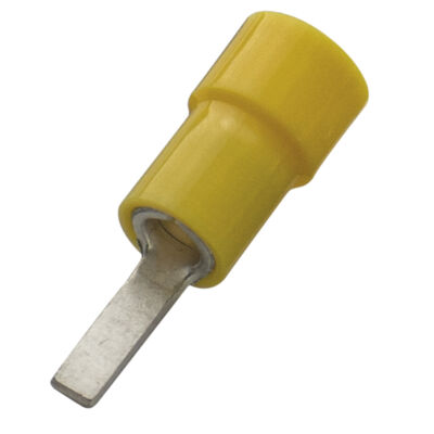 Haupa lapos csapok DIN 46231, 4 - 6 mm2, sárga - választható méret