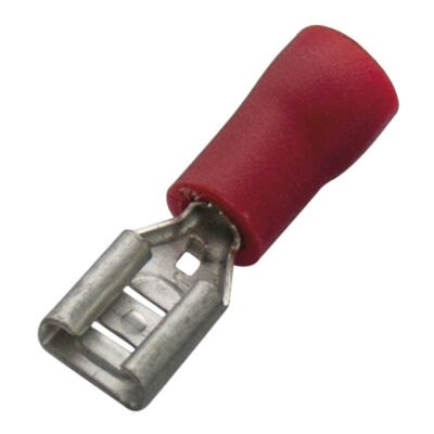 Haupa csúszósaru hüvelyek, piros, 0,5 - 1,0 - választható méret, 100 db / cs