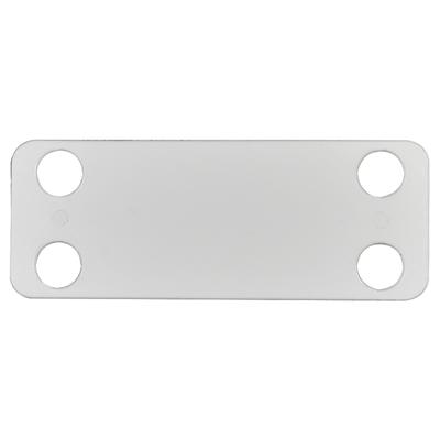 Haupa jelölő tábla kábelkötözőkhöz/ kábel feliratozáshoz, 50.5×19.1×0.4, 100 db / csomag